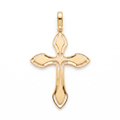 18K Yellow Gold Cross Pendant