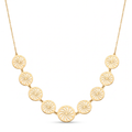 18K Yellow Gold Borjgali Necklace