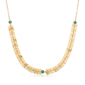 18K Yellow Gold Arrow Necklace