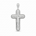 Diamond White Gold Cross Pendant