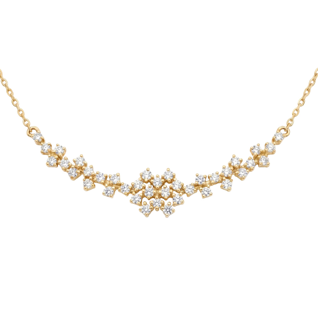 Diamond Yellow Gold Necklace