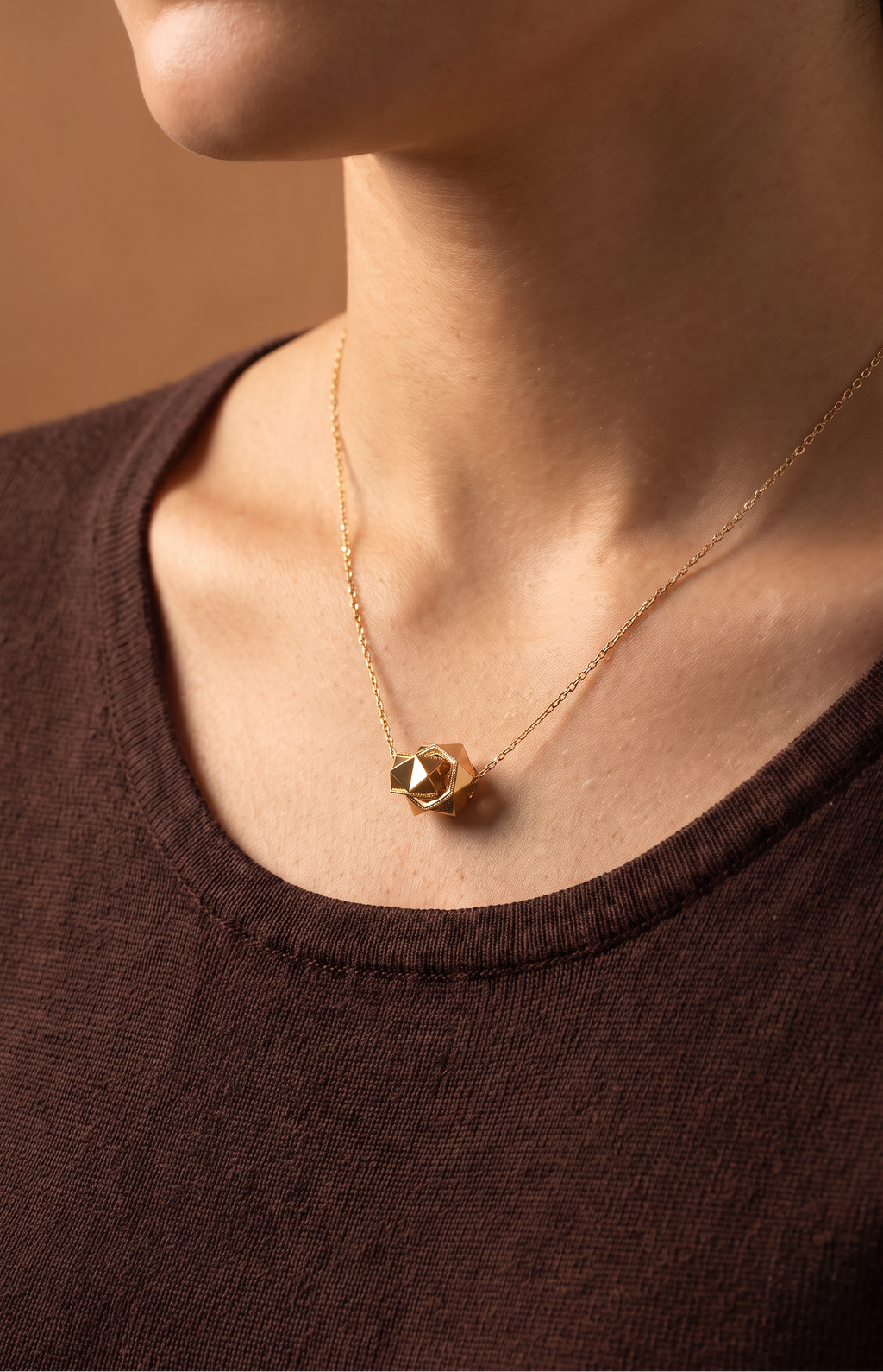 18K Yellow Gold Chain Necklace