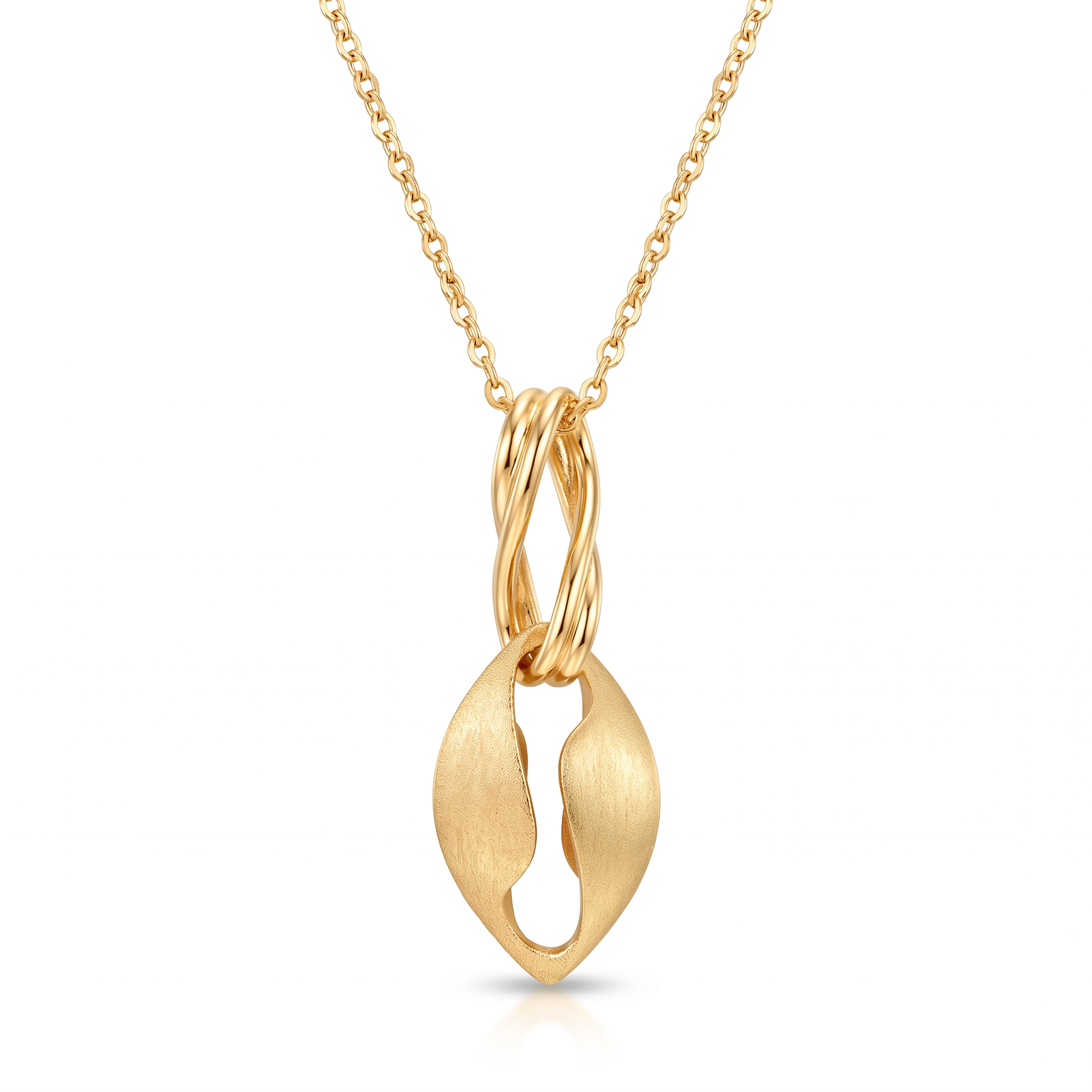 18K Yellow Gold Chain Necklace