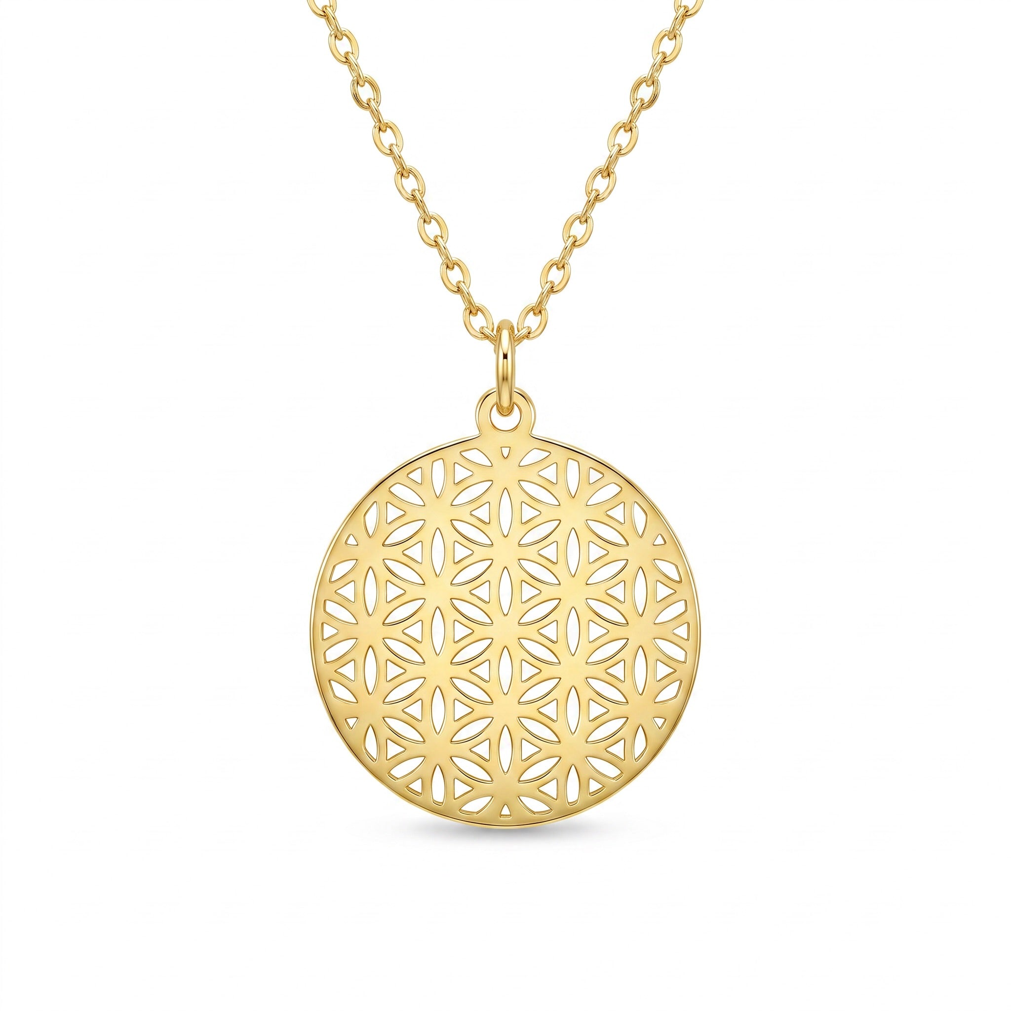 18K Yellow Gold Chain Necklace