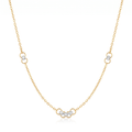 18K Two Tone Chain Necklace