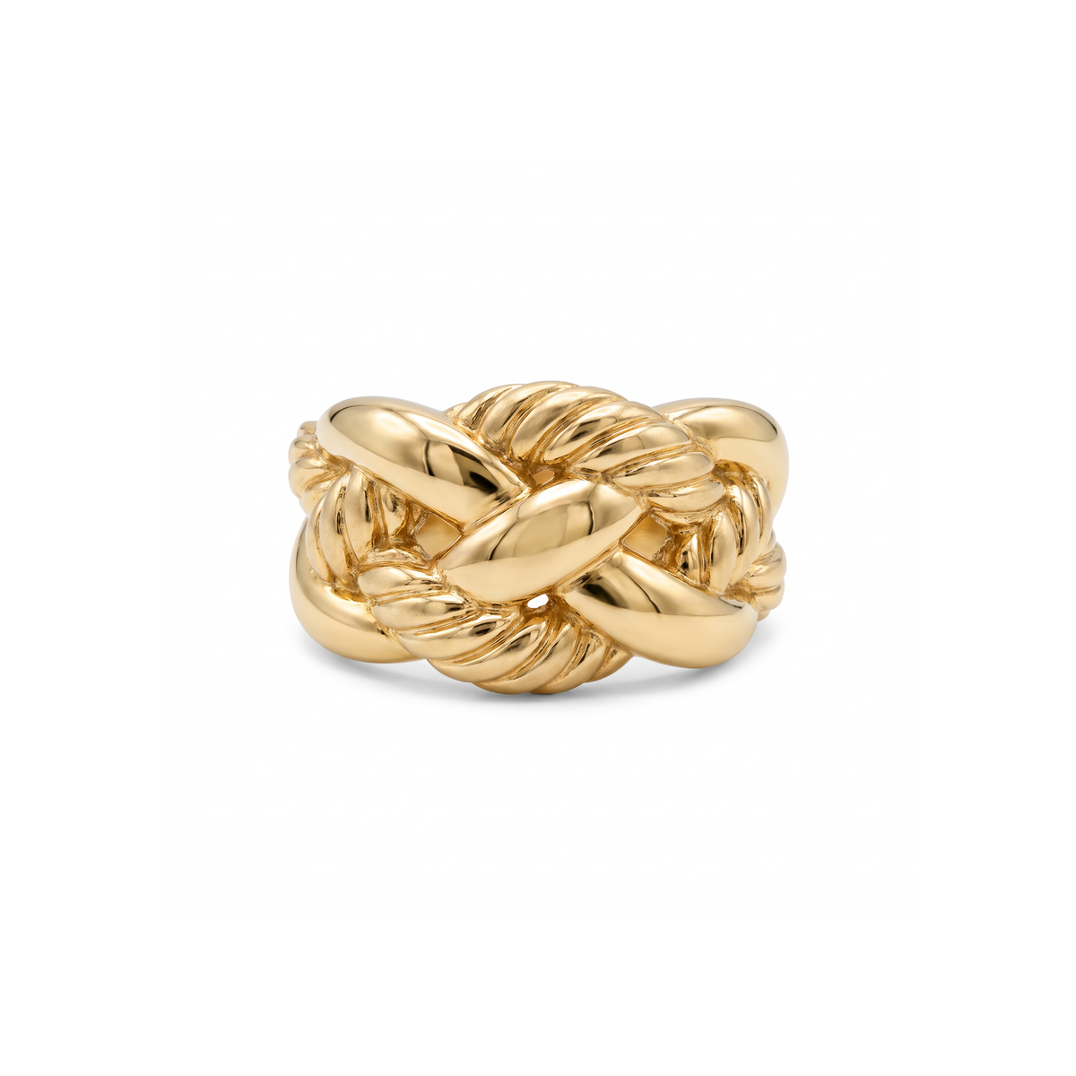 18K Yellow Gold Ring