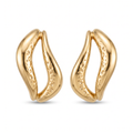 18K Yellow Gold Drop Earring
