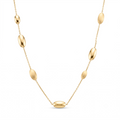 Yellow Gold Oval Chain Necklace