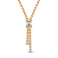 Diamond Two Tone Gold Necklace