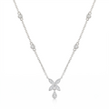 Diamond White Gold Butterfly Necklace