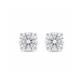 Lab Diamond White Gold 0.72 ctw Stud Earrings