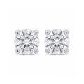 Lab Diamond White Gold 1.3 ctw Stud Earrings