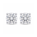 Lab Diamond White Gold 2 ctw Stud Earrings