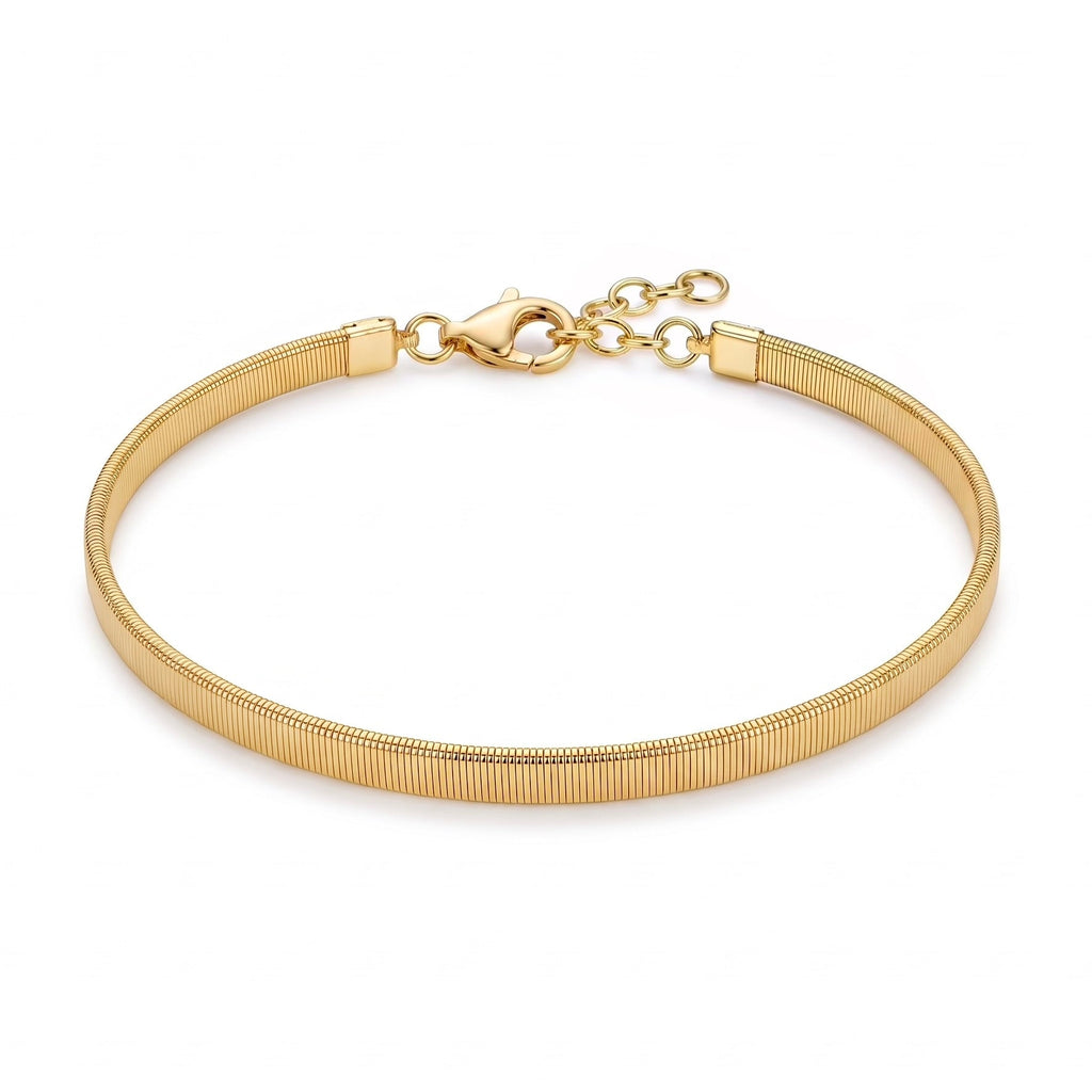 18K Yellow Gold Bangle Bracelet