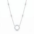 Diamond White Gold Necklace
