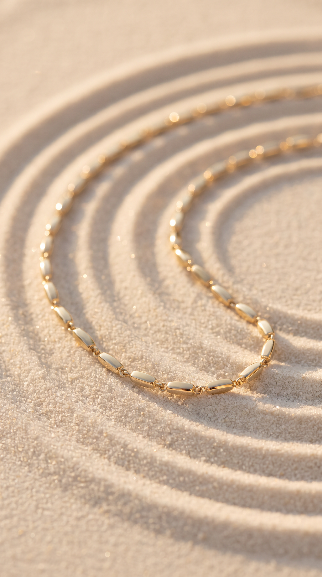 18K Yellow Gold Chain Necklace