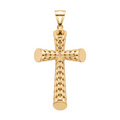 18K Yellow Gold Cross Pendant