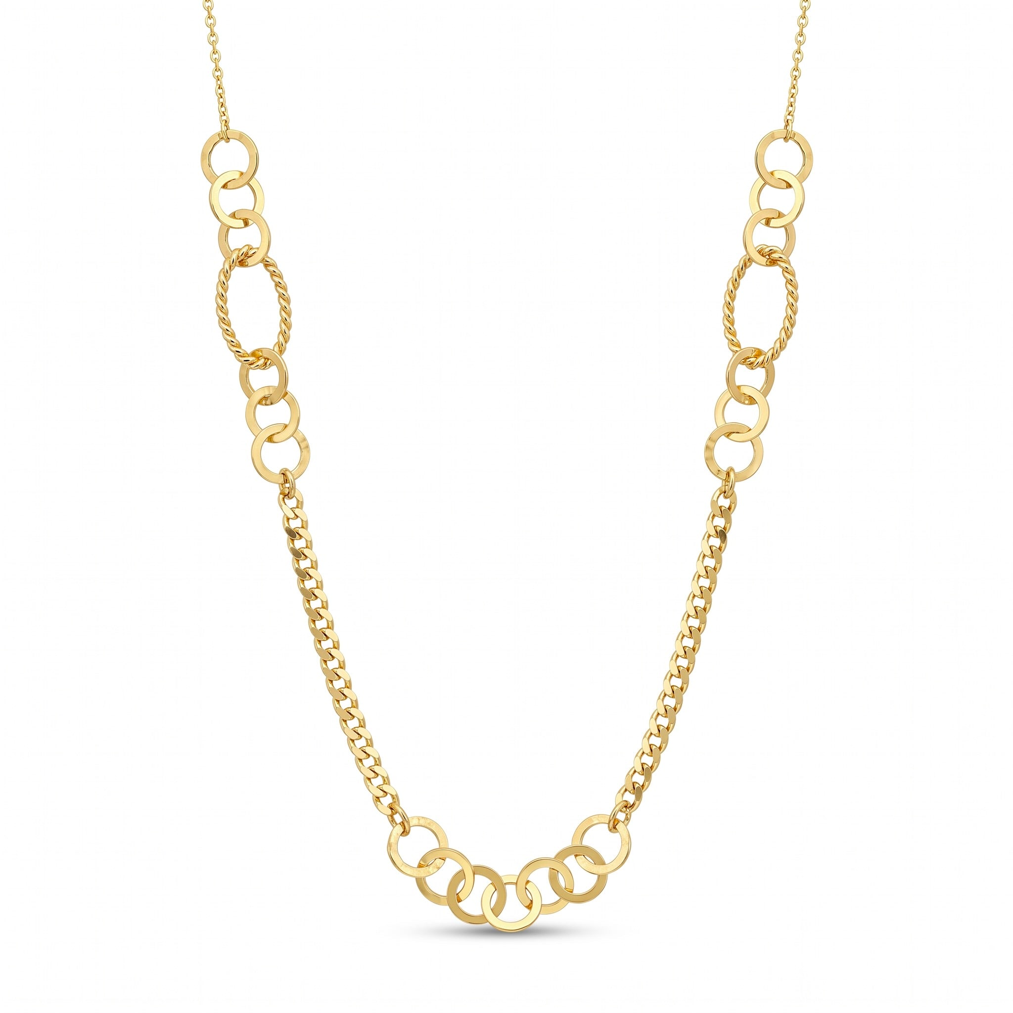 18K Yellow Gold Necklace