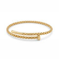 18K Yellow Gold Cuff Bracelet