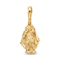 18K Yellow Gold St. Mary Icon Pendant