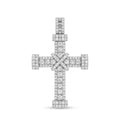 Diamond White Gold Cross Pendant