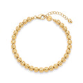 18K Yellow Gold Beaded Bracelet