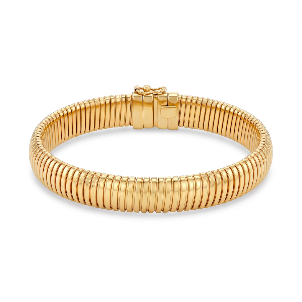 18K Yellow Gold Tubogas Bracelet