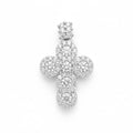 Diamond White Gold Cross Pendant