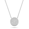 Diamond White Gold Necklace