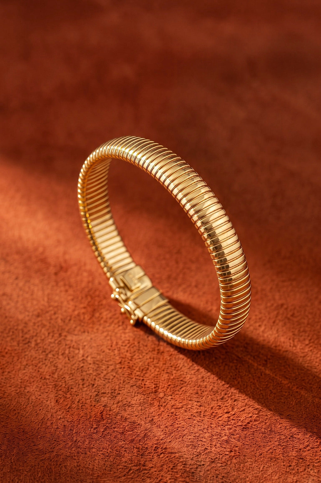 18K Yellow Gold Tubogas Bracelet