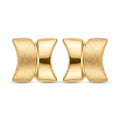 18K Yellow Gold Stud Earrings