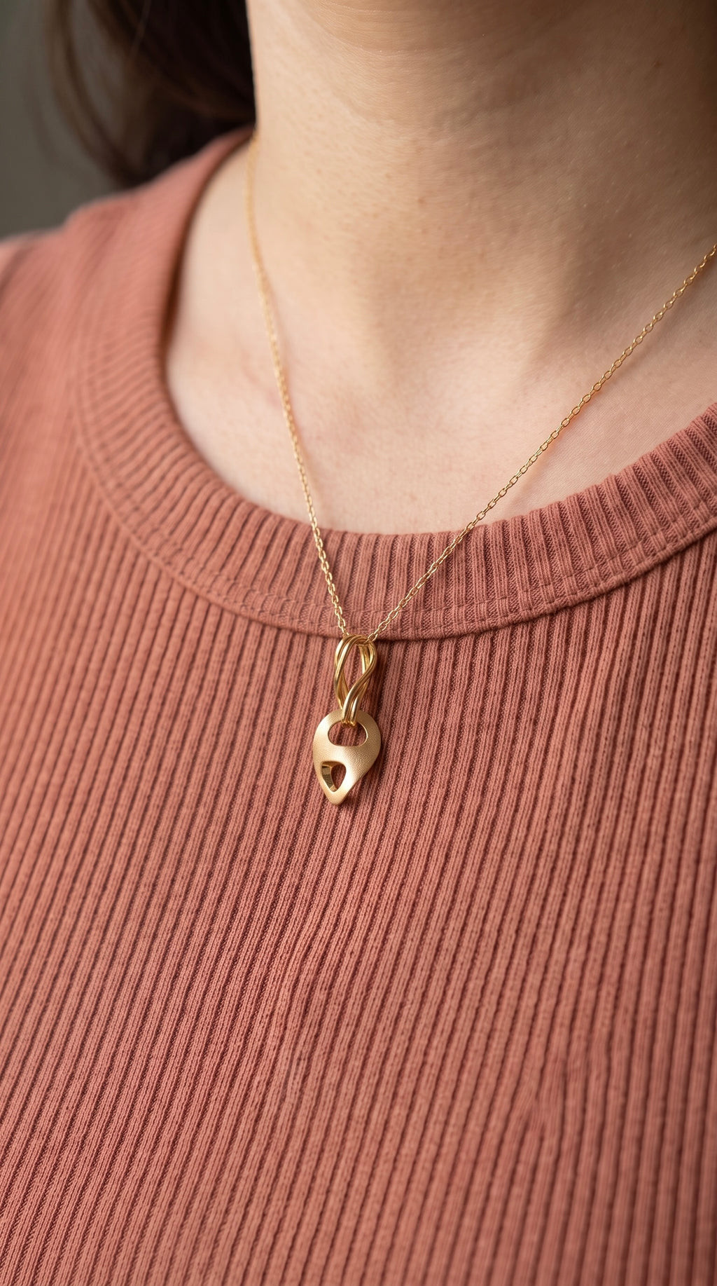 18K Yellow Gold Chain Necklace
