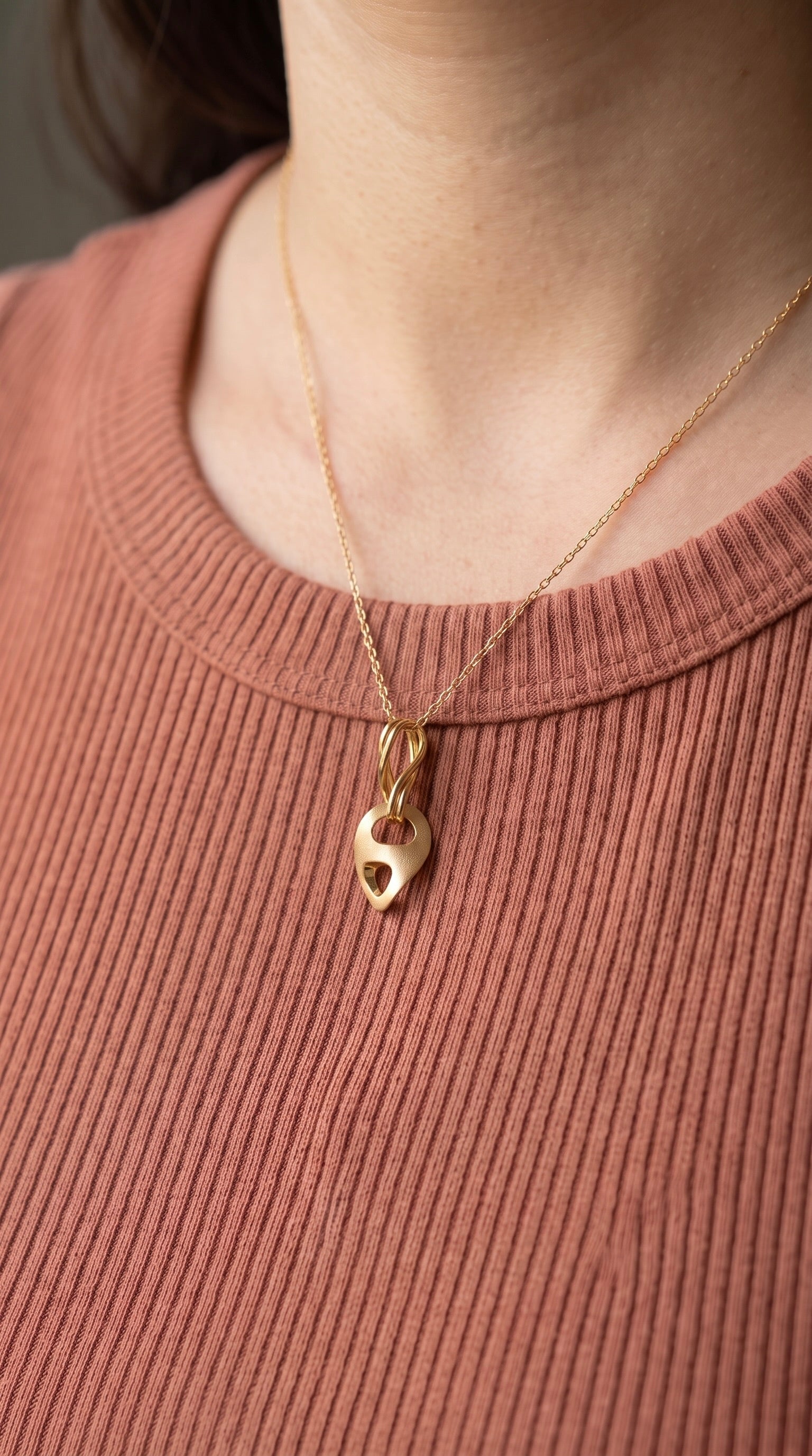 18K Yellow Gold Chain Necklace
