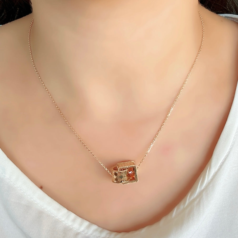 18K Gold Charm Chain Necklace