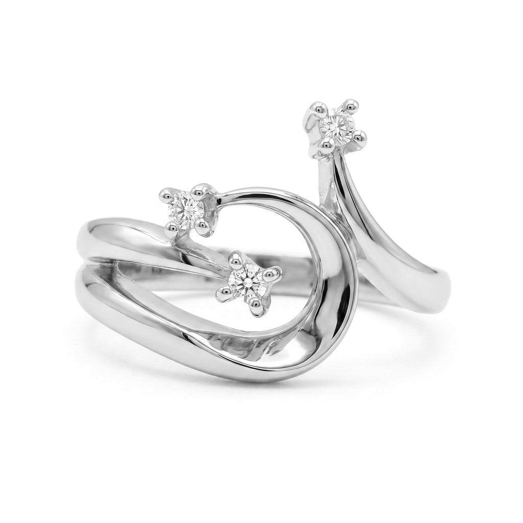 Diamond White Gold Ring