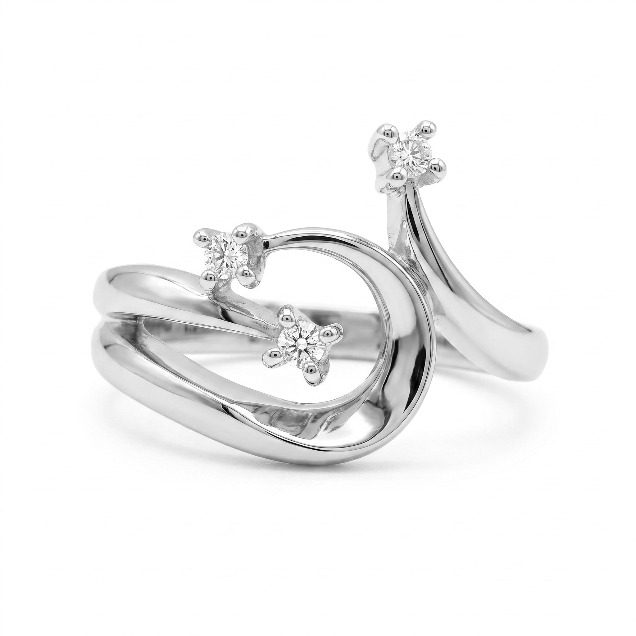 Diamond White Gold Ring