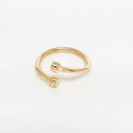 18K Yellow Gold Ring Size 7