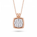 Diamond Two Tone Gold Necklace