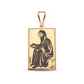 18K Yellow Gold Icon Pendant