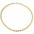 Men 18K Yellow Gold Chain Necklace