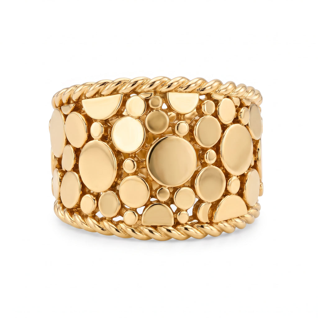 18K Yellow Gold Ring