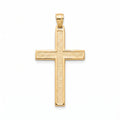 18K Yellow Gold Cross Pendant