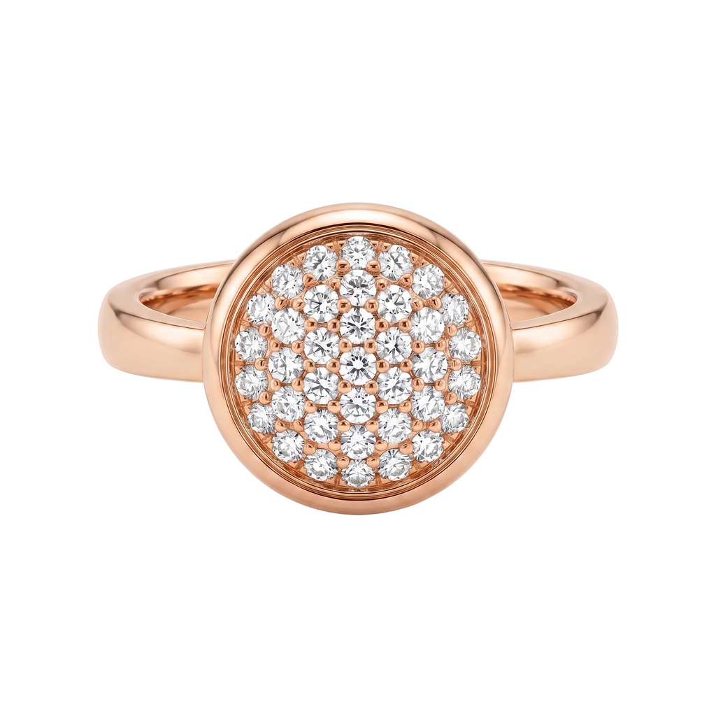 Diamond Rose Gold Ring