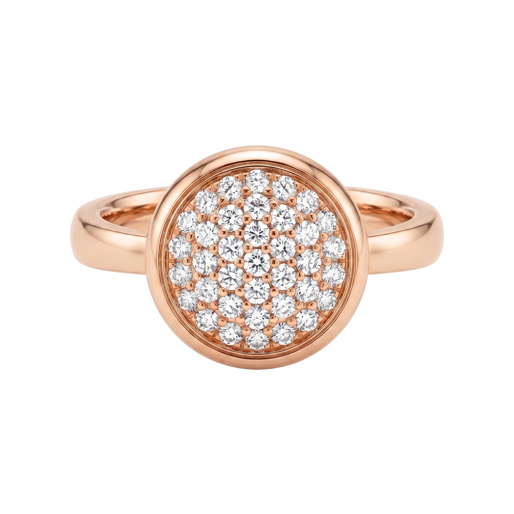 Diamond Rose Gold Ring