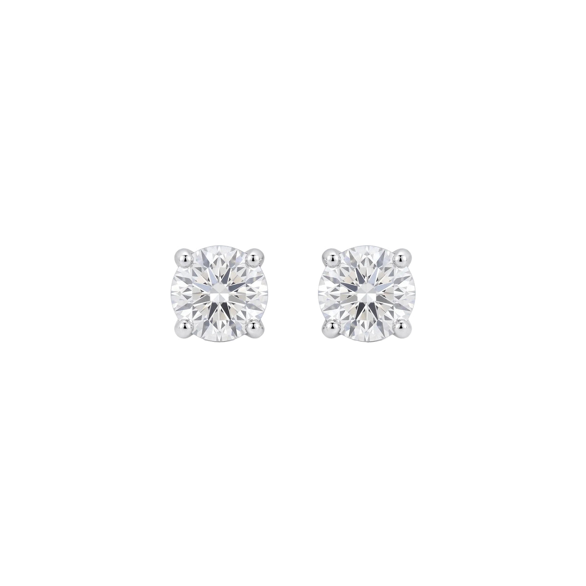 Diamond White Gold 0.23 ctw Stud Earrings