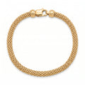 18K Yellow Gold Chain Bracelet