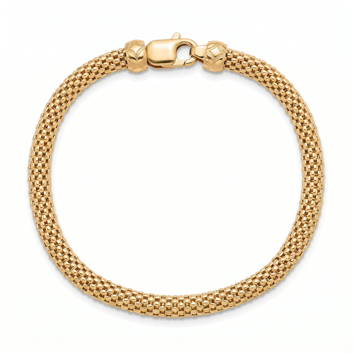 18K Yellow Gold Chain Bracelet