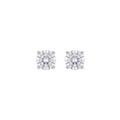 Diamond White Gold Martini Setting 0.30 ctw Stud Earrings
