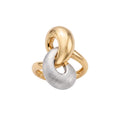 18K Two Tone Gold Ring