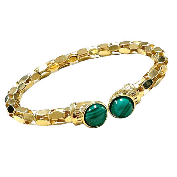 18K Gold Bangle Bracelet